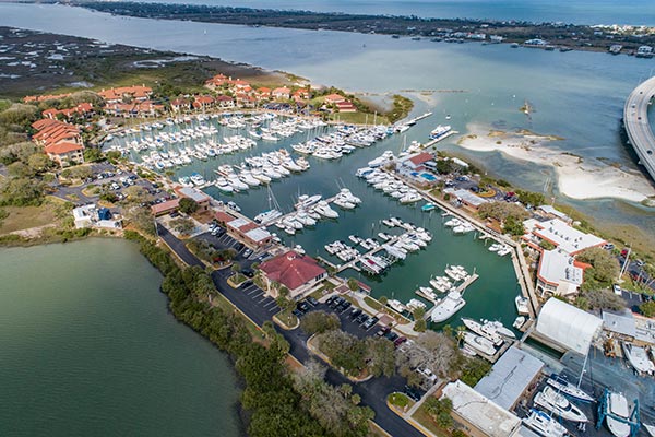 Our Condo 3 pg drone 3 Harbor 26 at the Inn at Camachee Harbor